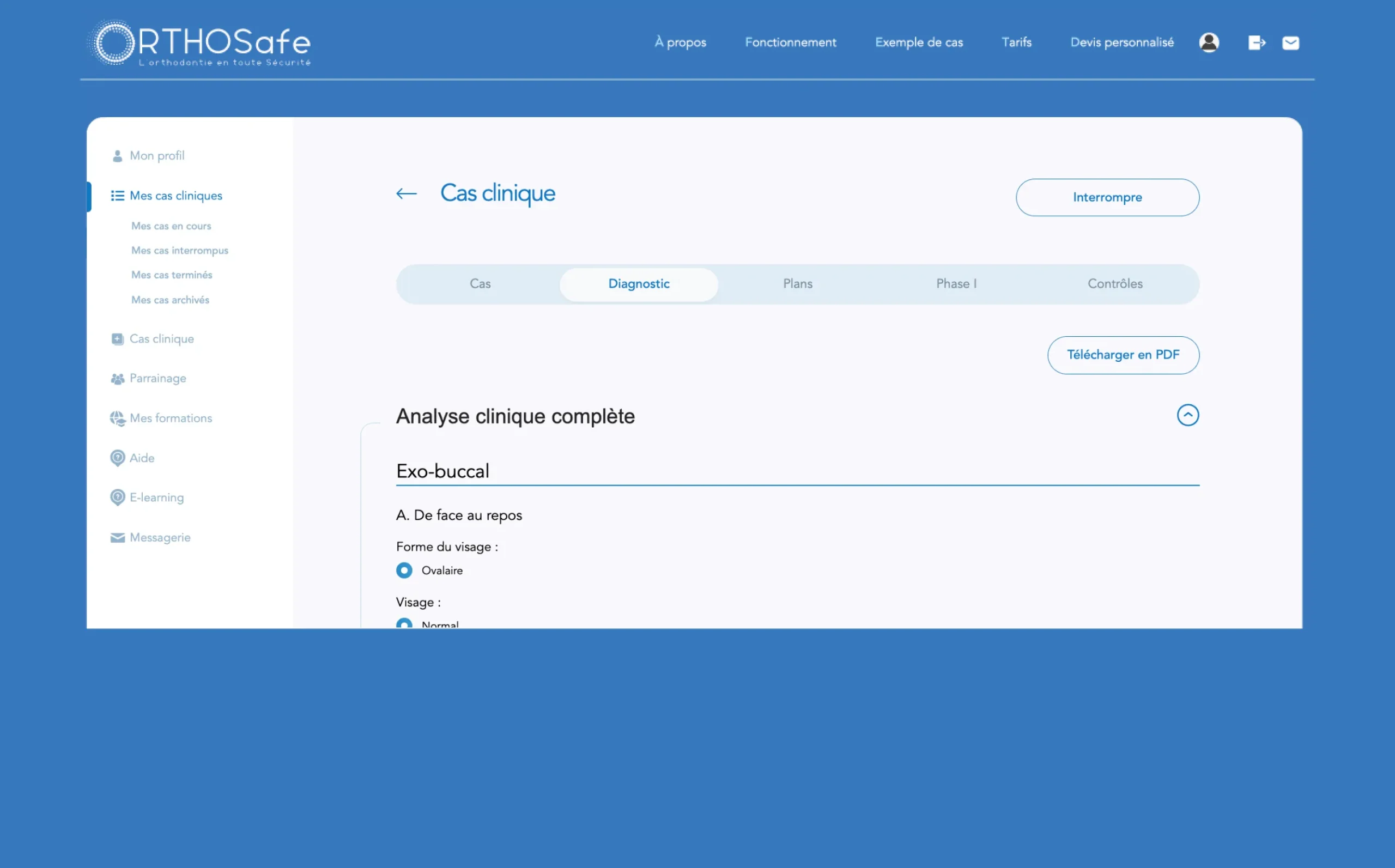 diagnostic  Orthosafe